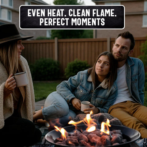 FryOilSaver Co lava rocks withstand high temperatures for indoor and outdoor use.