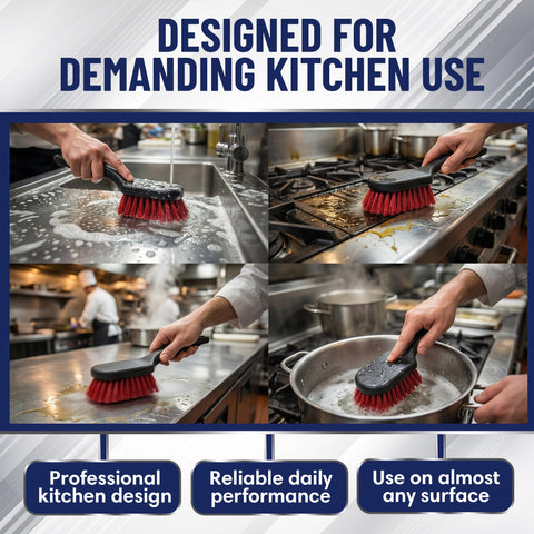 FryOilSaver Co sinks-brush ideal for daily dishwashing and sink scrubbing