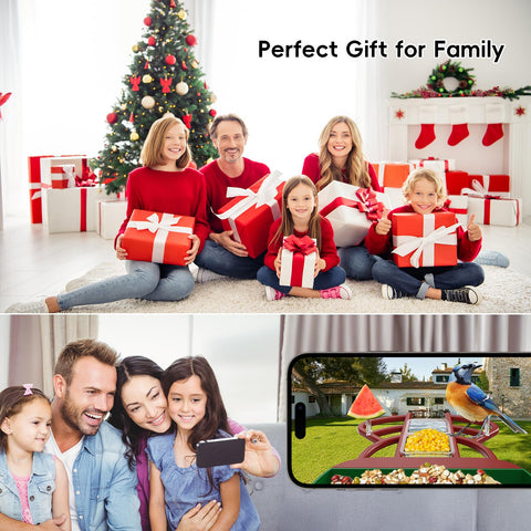 Frzgat smart bird feeder 32GB memory card stores footage locally
