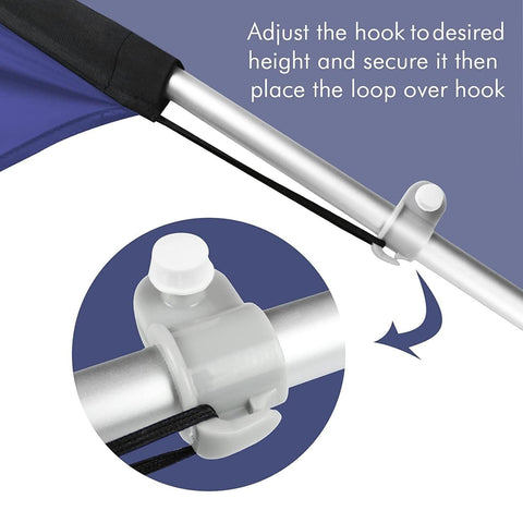 FSFLAG aluminum and fiberglass construction offers durable support in rain or wind.