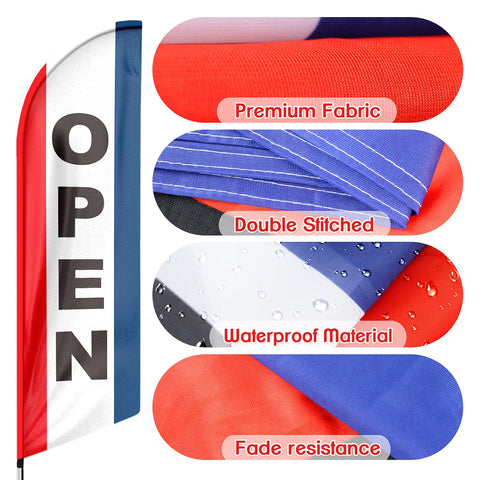 FSFLAG pole assembly kit simplifies setup for quick portable advertising