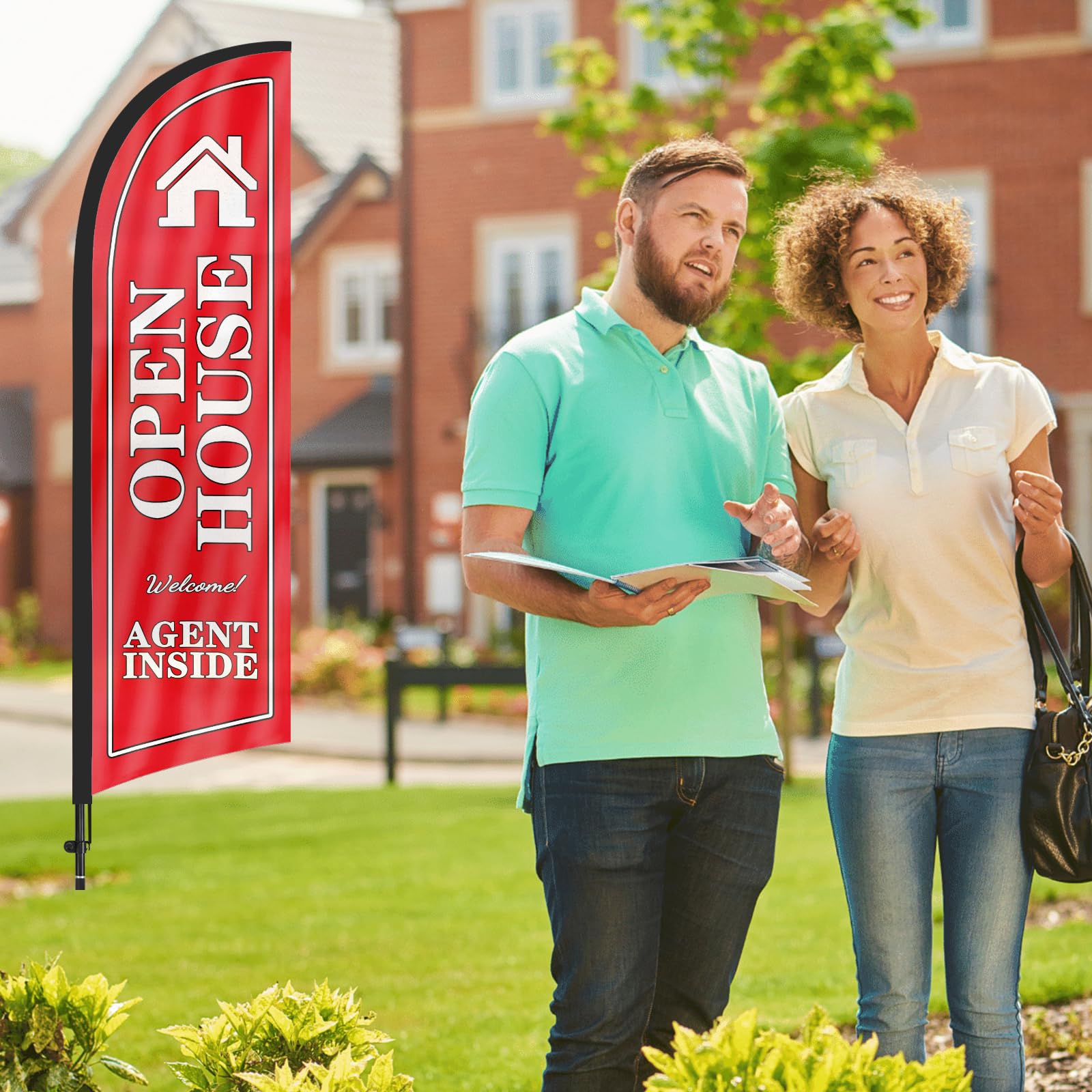 FSFLAG Real estate Open House banner helps boost visibility at busy events