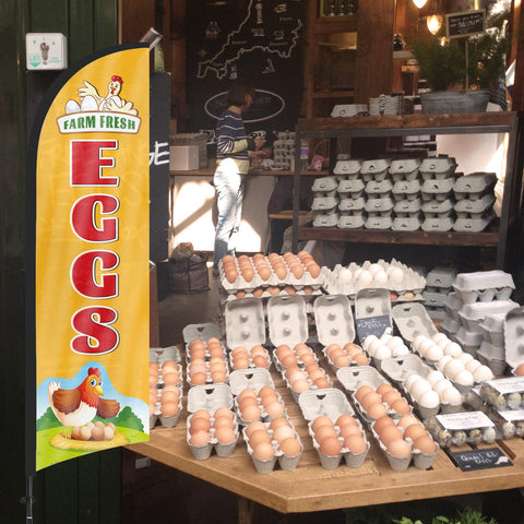FSFLAG Tear-resistant fabric ensures durable, long-lasting displays.