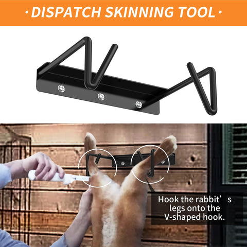 FSNIWEKO durable all steel construction supports rigorous small-game processing.