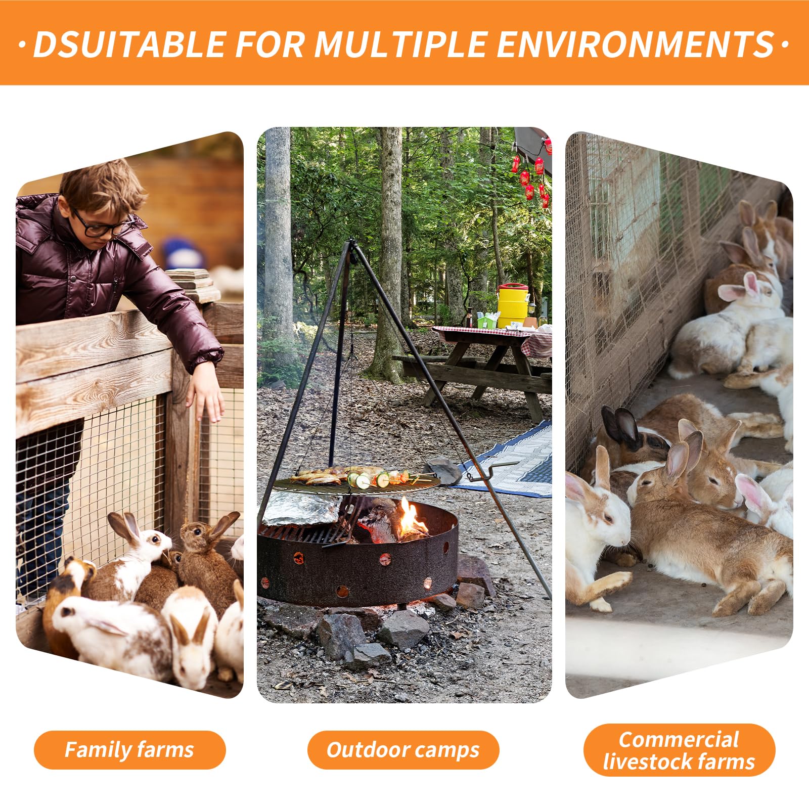 FSNIWEKO small-game processing kit ideal for rabbits and squirrels.