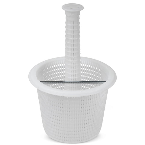 FSQLB SP1070 pool skimmer basket front view, durable for Hayward inground pools.
