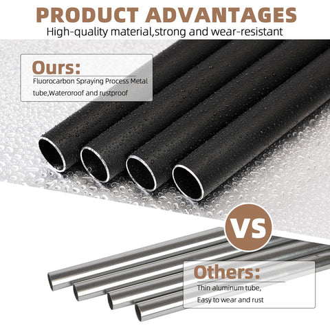 FSVGYY fluorocarbon coating and durable tubes resist fading and rust.