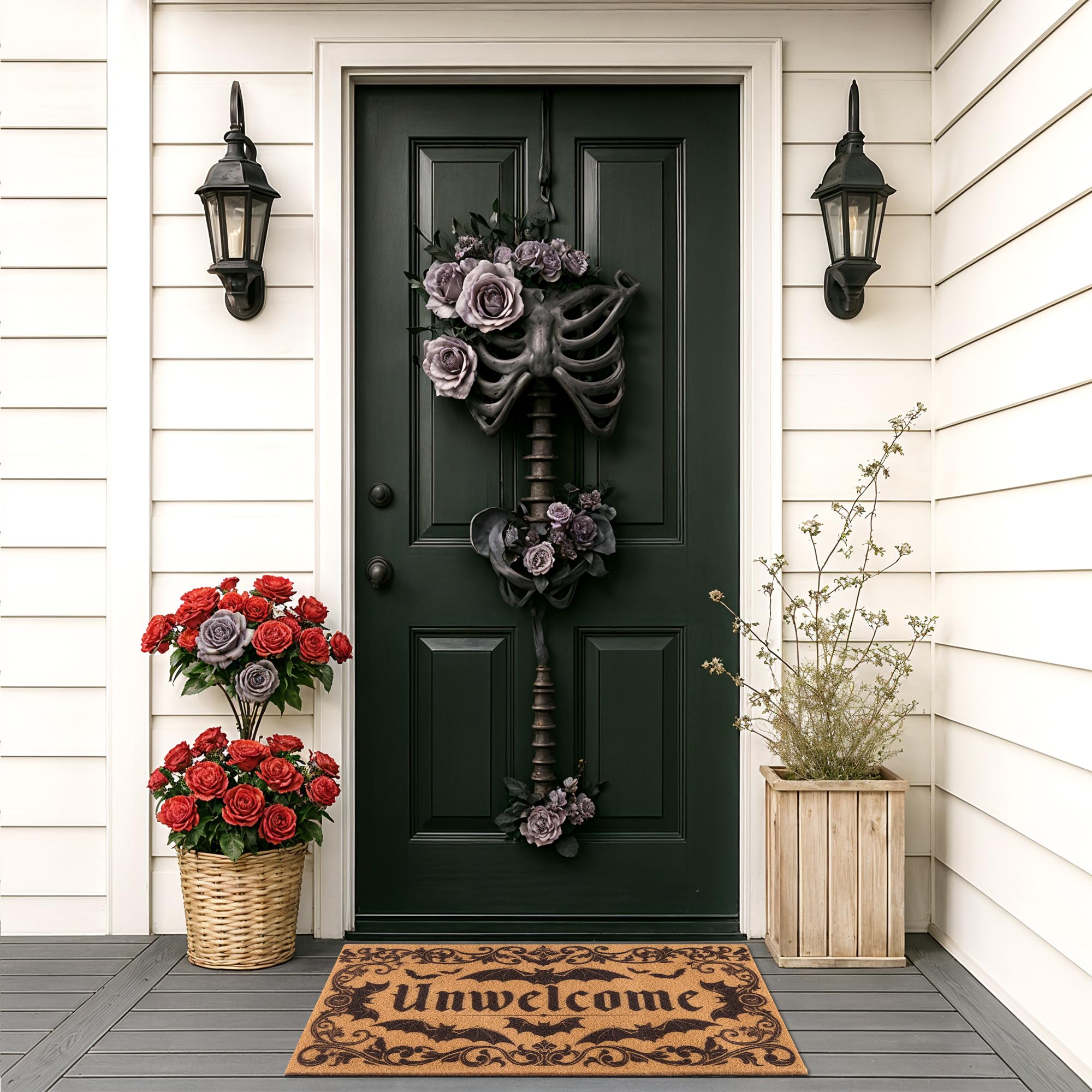 Fttoyoly Fade-resistant surface keeps Unwelcome lettering vivid across seasons.