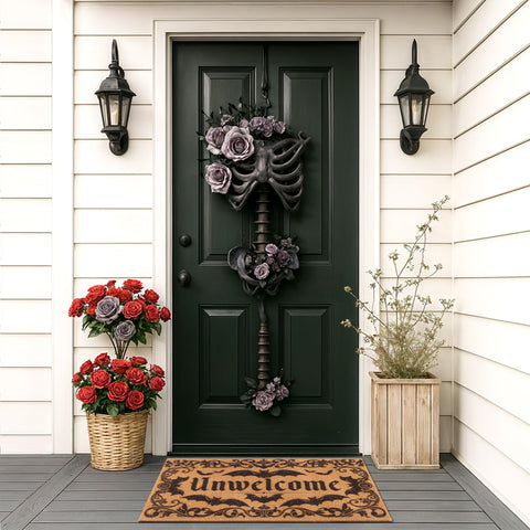 Fttoyoly Fade-resistant surface keeps Unwelcome lettering vivid across seasons.