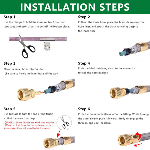 FUATY installation instruction image showing straightforward assembly.