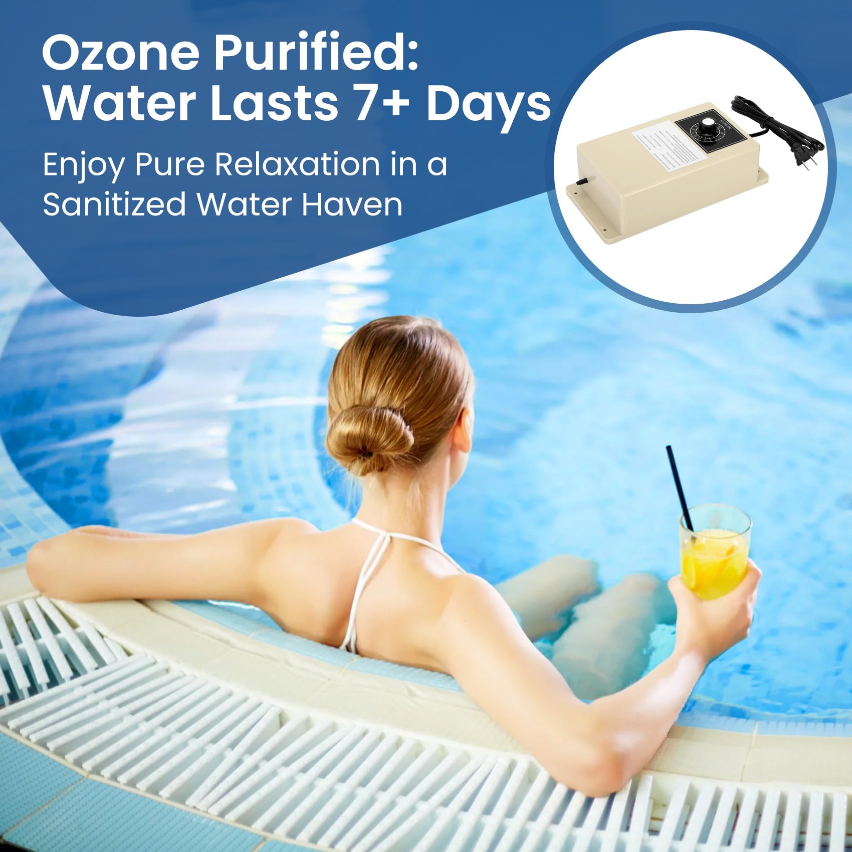 Fuceter ozone treatment keeps pet water fountains cleaner.