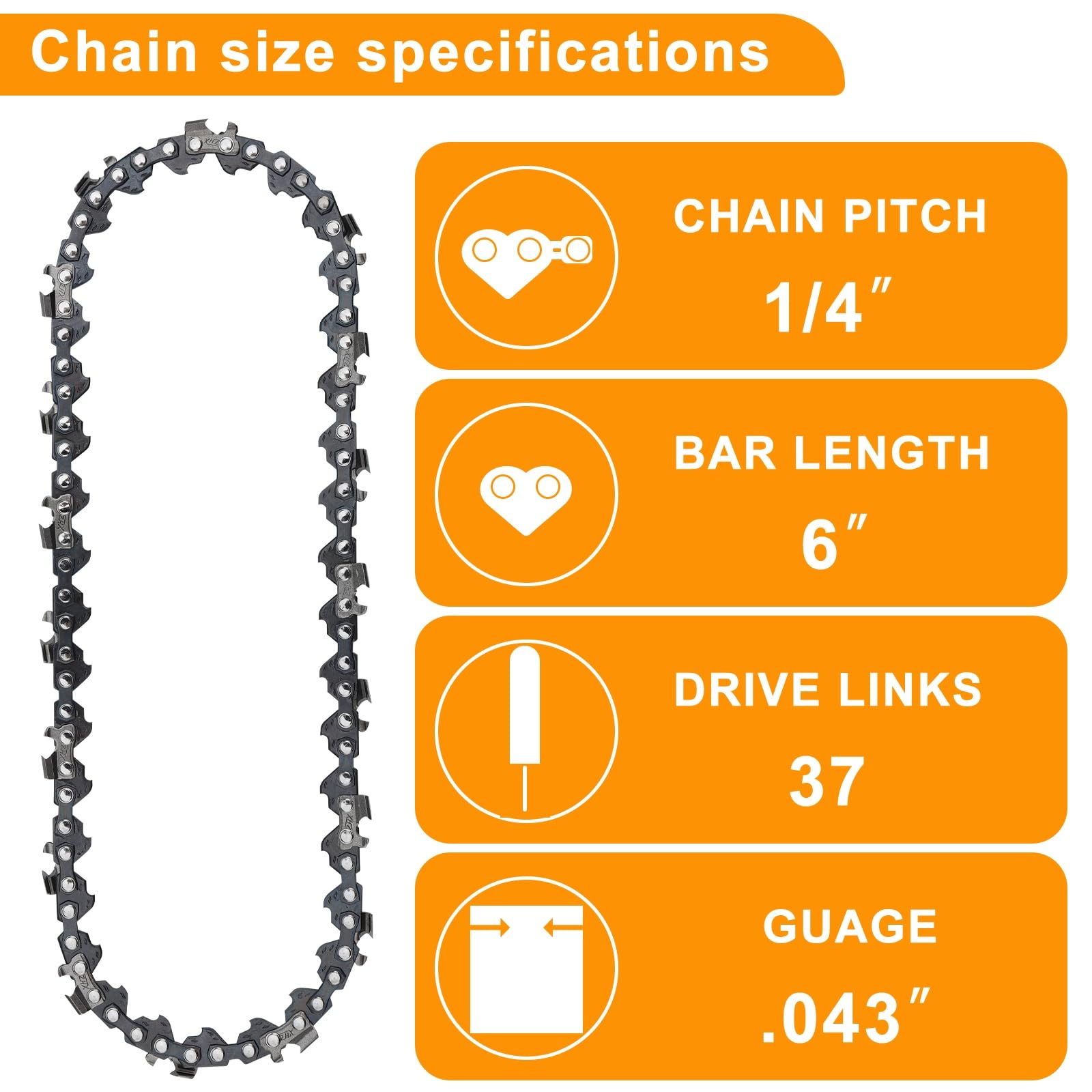 Fucokt manganese steel construction for durable cutting performance.