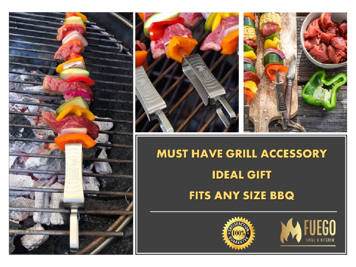 Storage pouch included with Fuego skewers for organized transport.