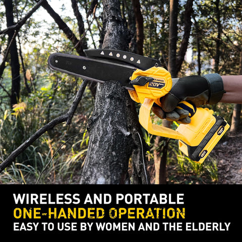 Safety lock and chain stopper reduce risk during use.