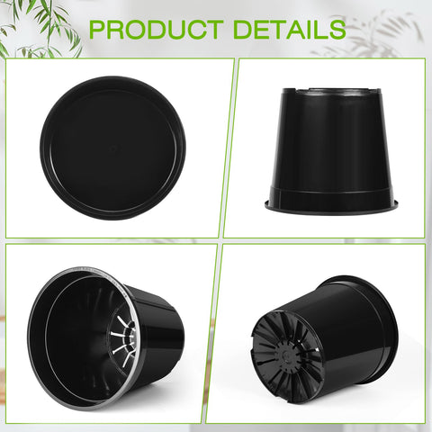 FUIJOL 2 gallon planter with wide top for easy planting.