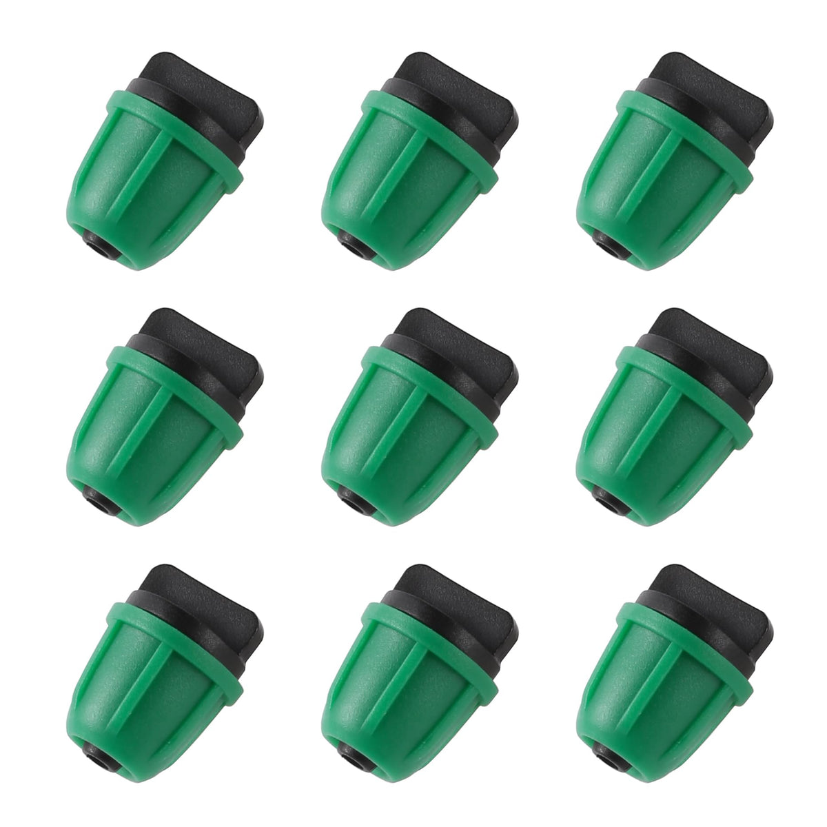FULAIERGD 1/4-inch end plug for drip irrigation; durable and leak-proof.