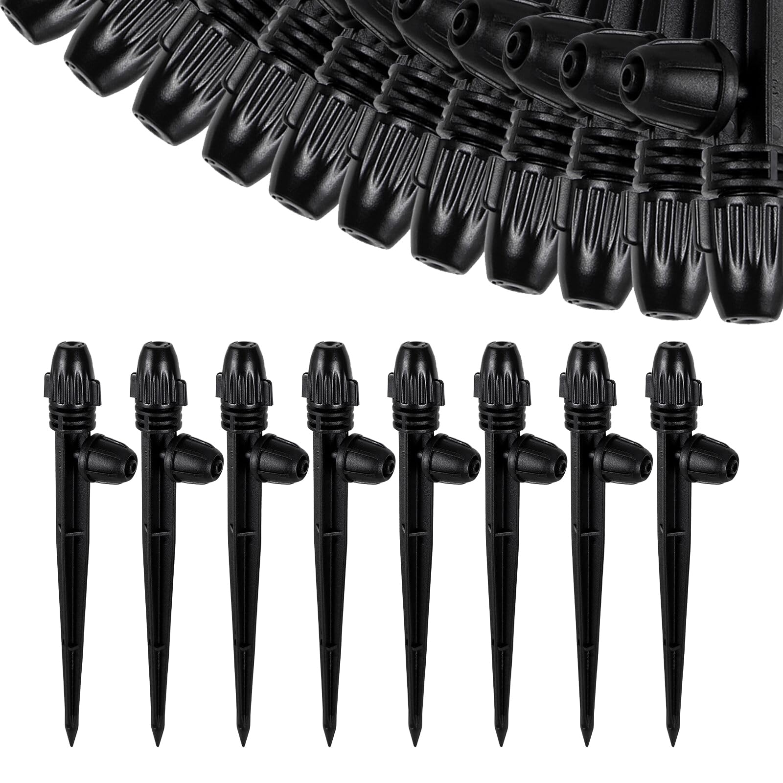 FULAIERGD 20 pack misting emitters for even garden watering.