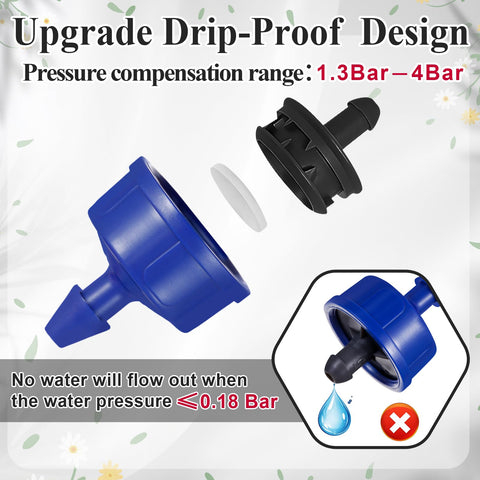 Fulaiergd 60-piece pack ready for versatile irrigation setups.
