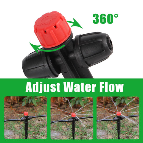 FULAIERGD adjustable cap enables easy flow tuning and shutoff