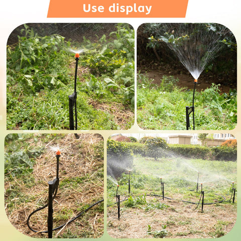 FULAIERGD barbed coupler ensures leak-free irrigation connections.