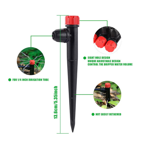 FULAIERGD quick-connect fits 4–7 mm tubing for easy installation