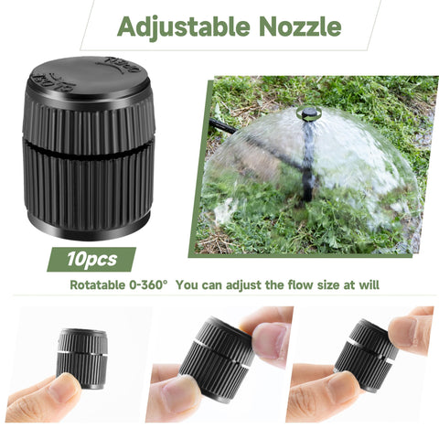 FULAIERGD bubbler head with filter screen protecting from debris to extend life.