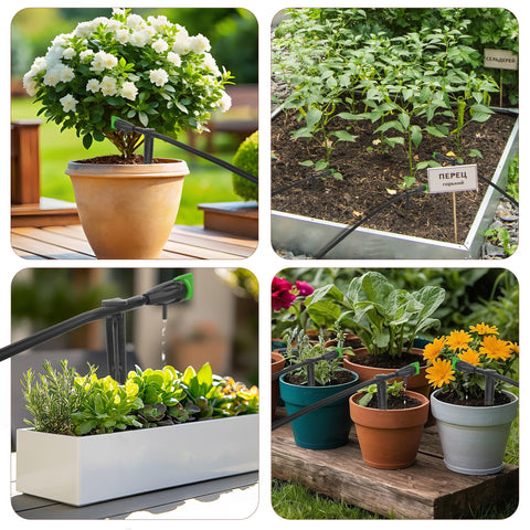FULAIERGD garden irrigation dripper for lawn, pots, and greenhouse setups.
