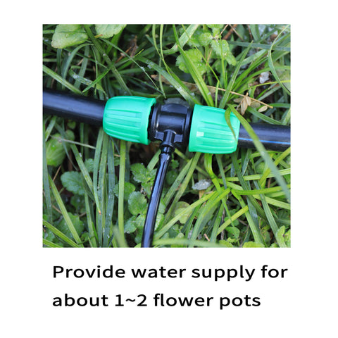 FULAIERGD leak-proof barbed tee helps quick, tool-free installation for gardens.