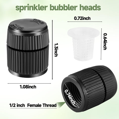 FULAIERGD mushroom sprinkler nozzle delivering precise flow control for targeted watering.