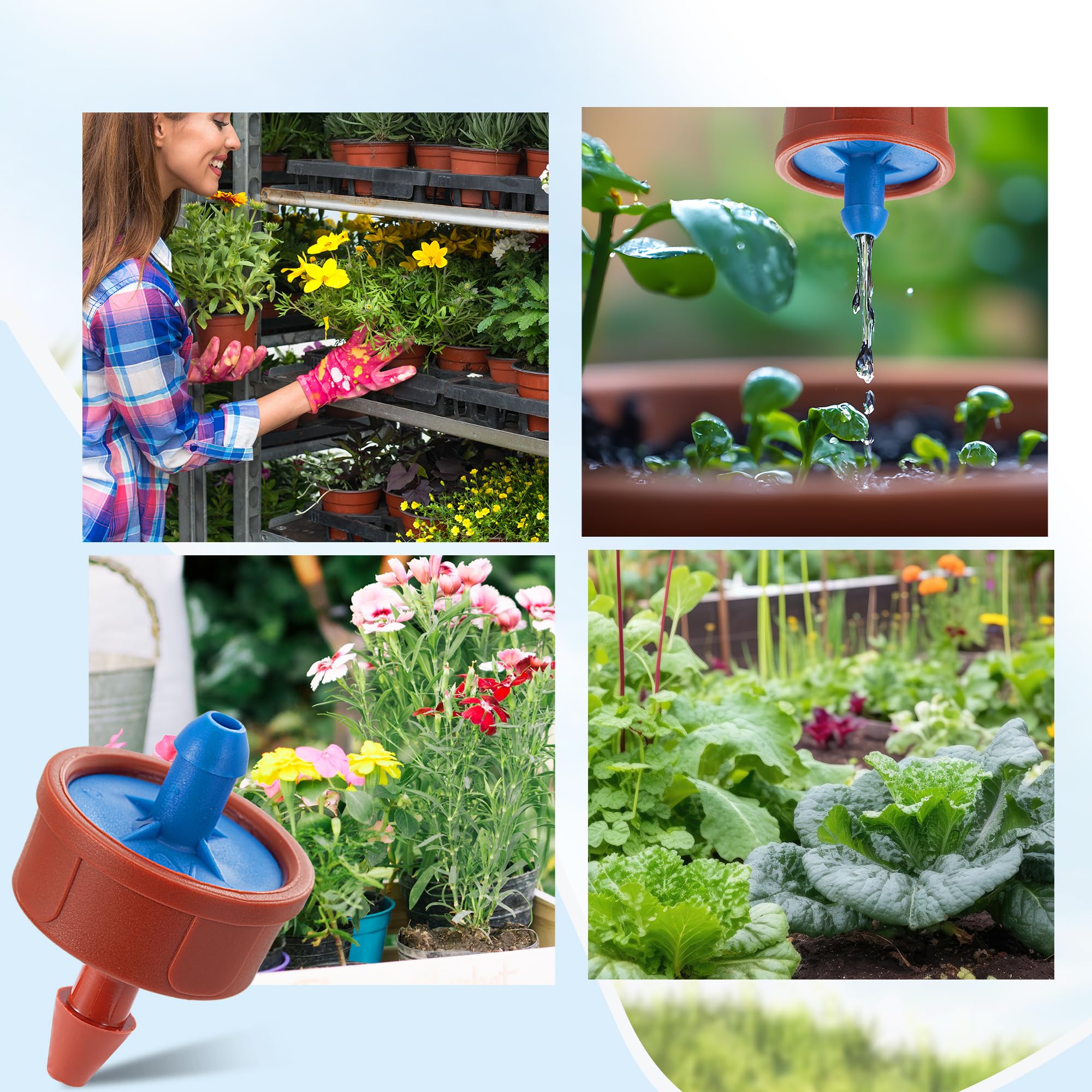 FULAIERGD outdoor-use irrigation components withstand weather