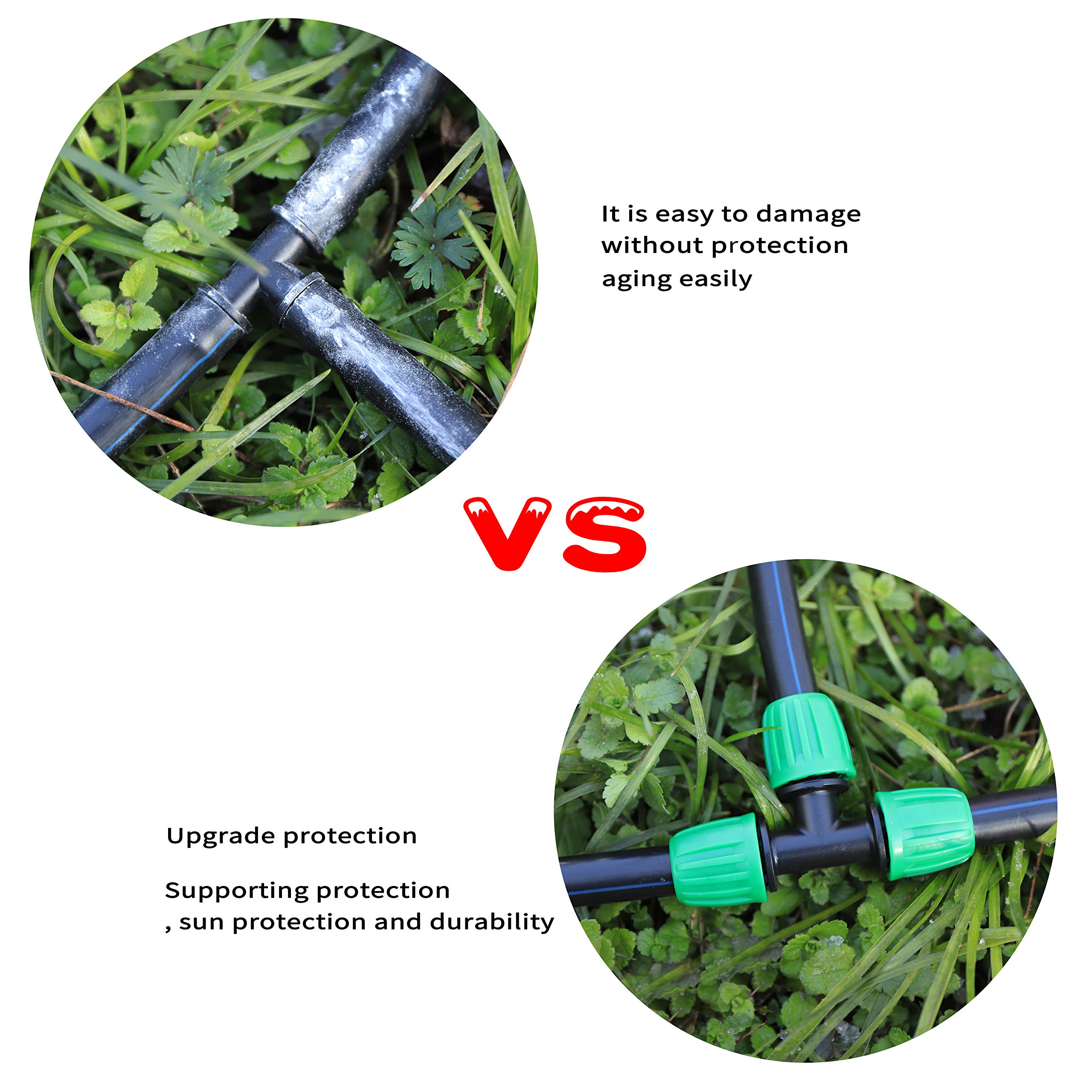 Fulaiergd potted plants benefit from easy drip delivery.