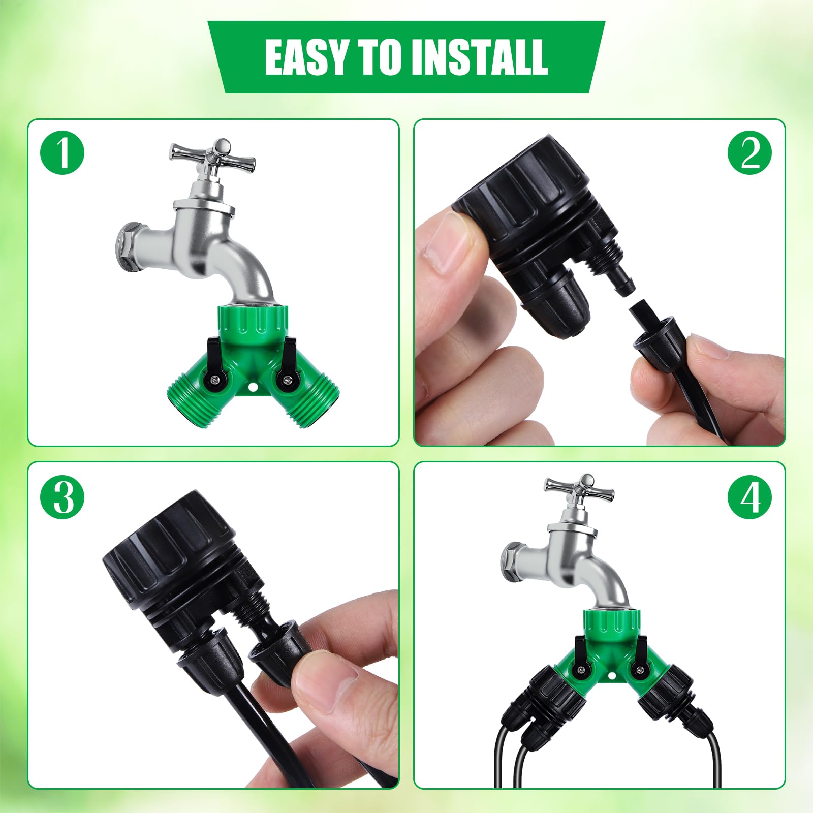 FULAIERGD single head hose adapter for easy tubing attachment.