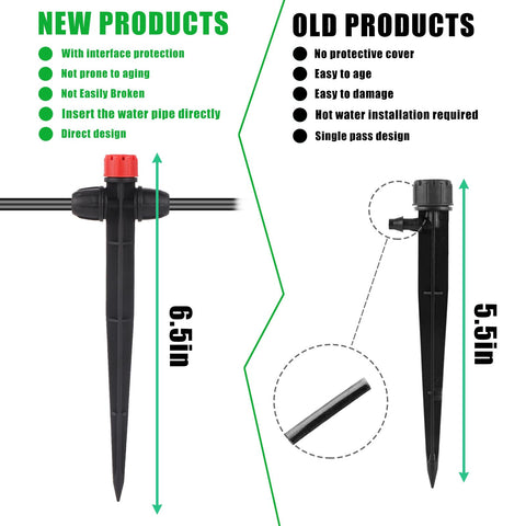 FULAIERGD 1/4-inch tubing connection for quick, leak-free setup