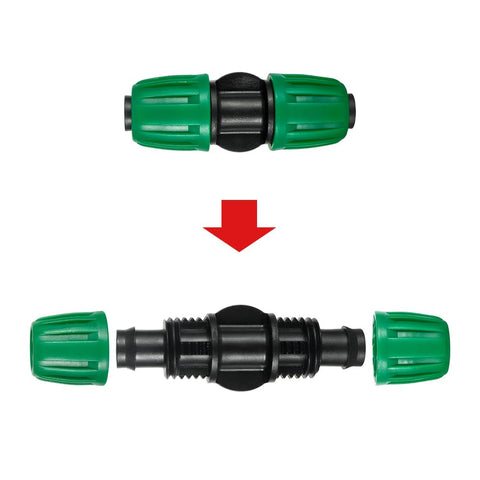 FULAIERGD drip tubing repair and extension connectors for flexible setups