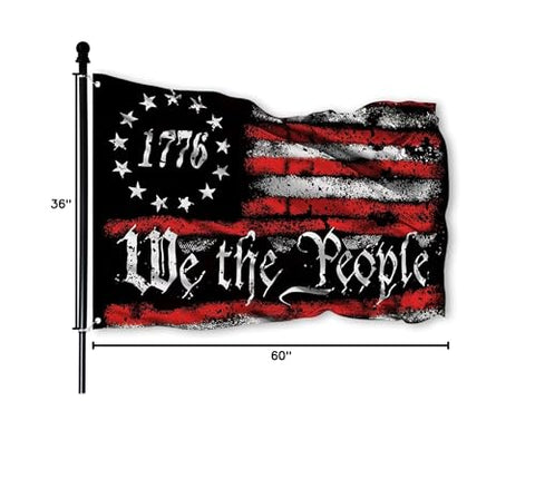 fulaismgs patriotic-decor flag suitable for entryways and home decor