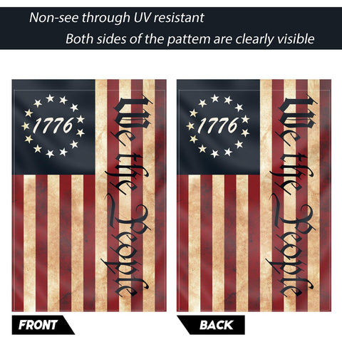 FULAISMGS 100% polyester, double-stitched flag ensures durability for outdoor use.