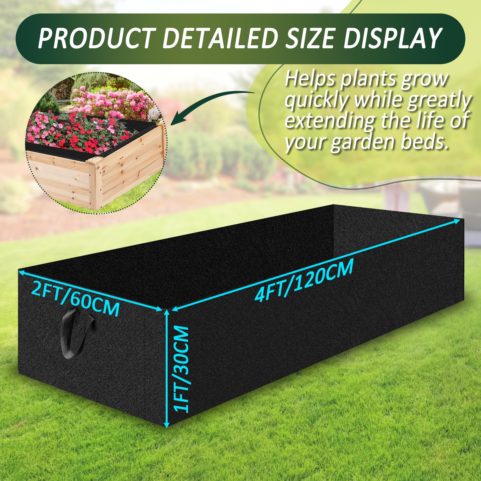 FULEIYA bed liner with reinforced handles enables easy relocation.