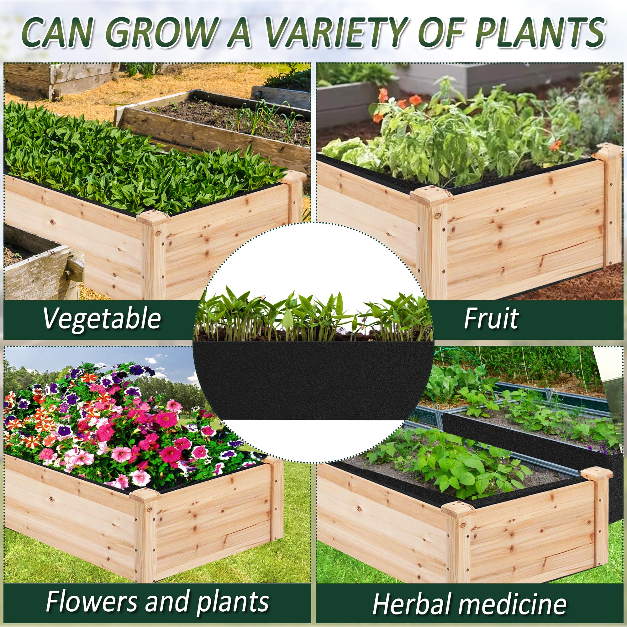 FULEIYA liner withstands heat and sun for reliable growth.