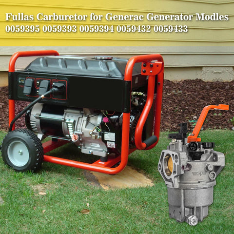 Fullas SP generator carburetor closeup fuel jet detail.