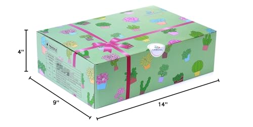 Fulloog gift-ready ceramic planter set ships securely