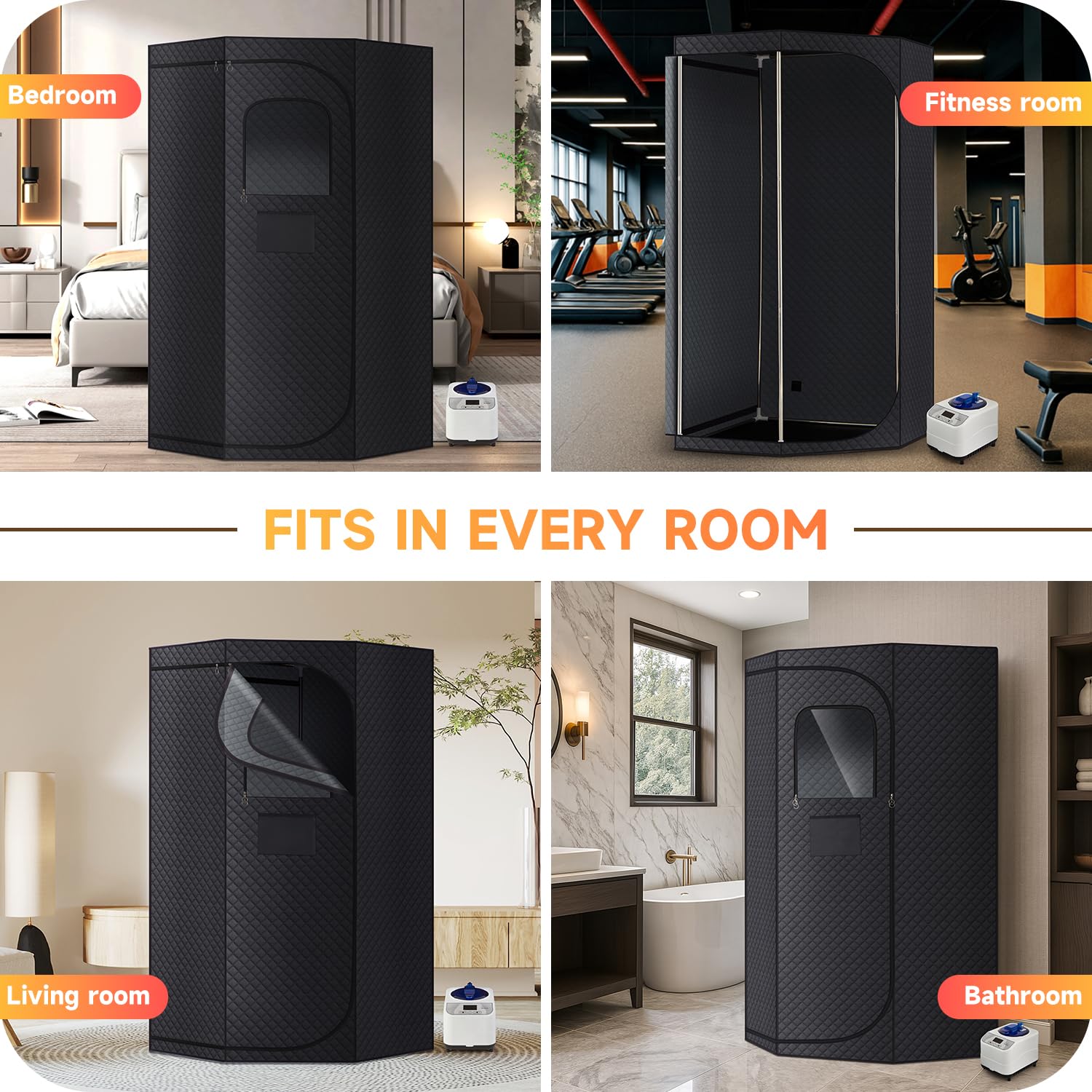 Fulove Sauna Box heat retention highlights reduced heat loss for energy efficiency