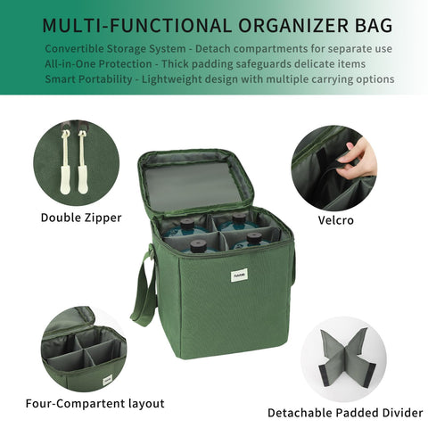Fulvitaly detachable compartments keep tanks separately stored
