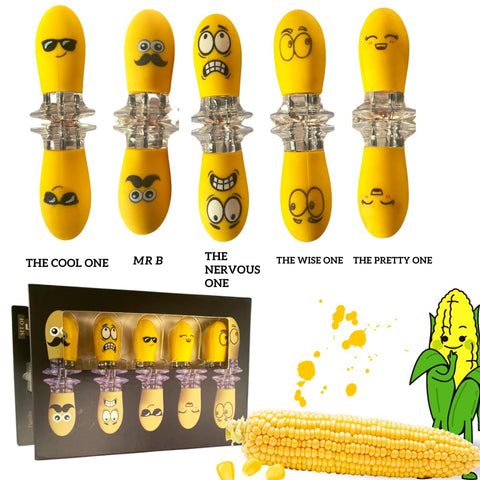 Fumiko Interlocking corn holders keep your set organized during gatherings