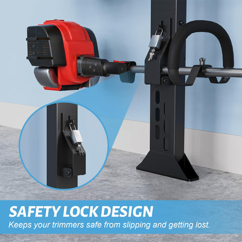 Weatherproof coating protects the rack from rain and rust.