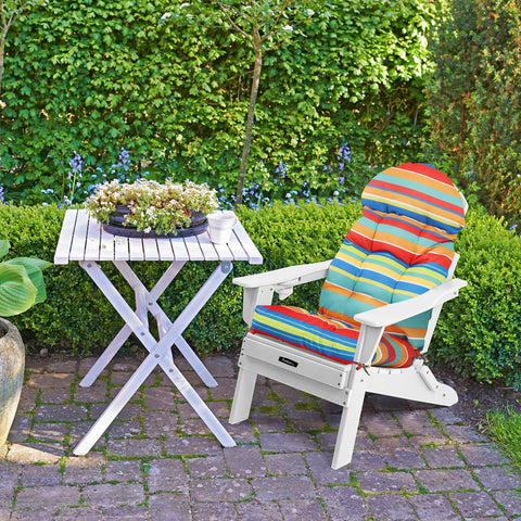 Funberry Adirondack chair cushions thick fill support