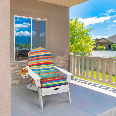 Funberry Adirondack chair cushions UV fade resistant color