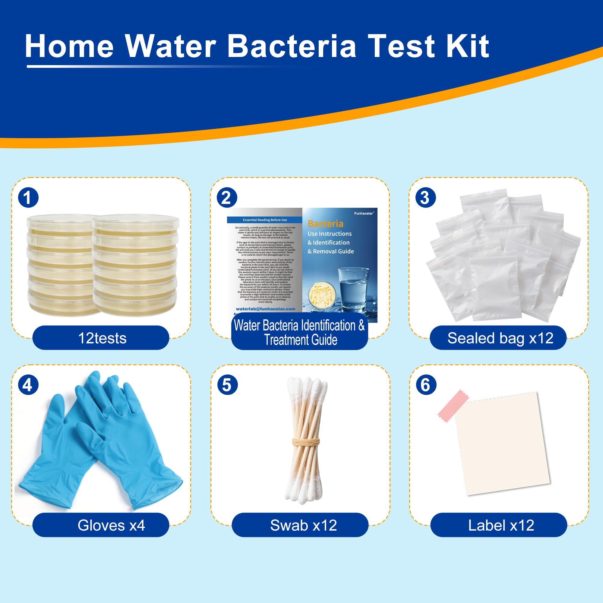 Detects all bacteria beyond E. coli and coliform for comprehensive water assessment.