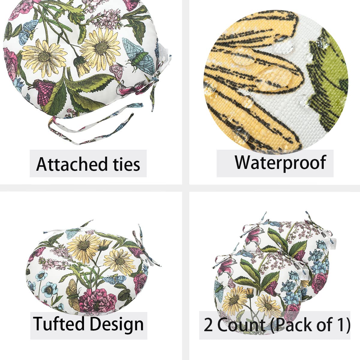 FUNHOME versatile cushion suits indoor and outdoor seating and decor
