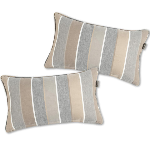 FUNHOME patio pillow set with hidden zipper for easy insert access
