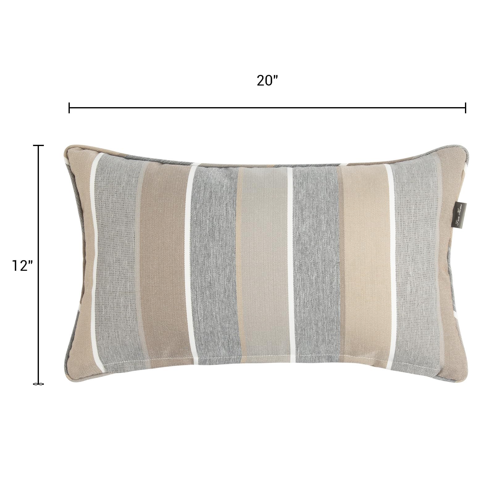 FUNHOME water-resistant fabric keeps cushions dry during light rain